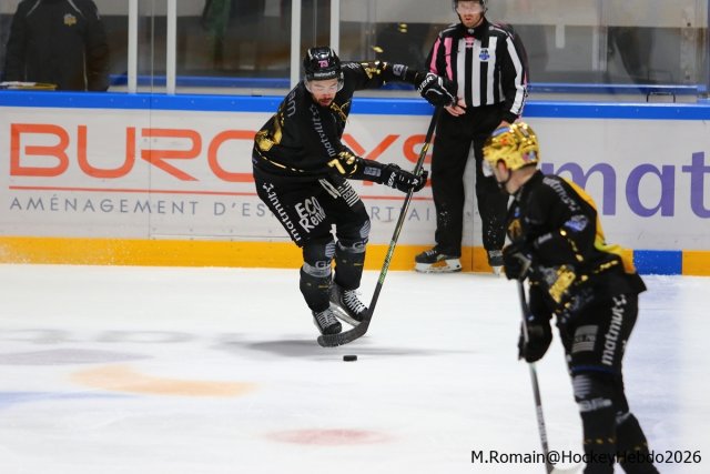Photo hockey match Rouen - Angers  le 12/10/2026