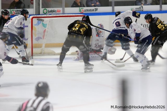 Photo hockey match Rouen - Angers  le 12/10/2026