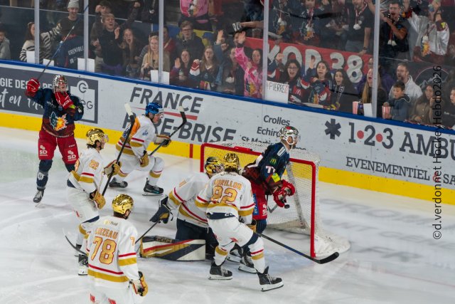 Photo hockey match Grenoble  - Nice le 16/10/2026