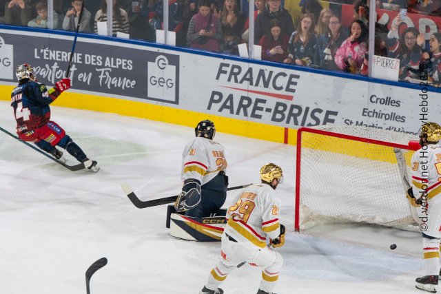 Photo hockey match Grenoble  - Nice le 16/10/2026