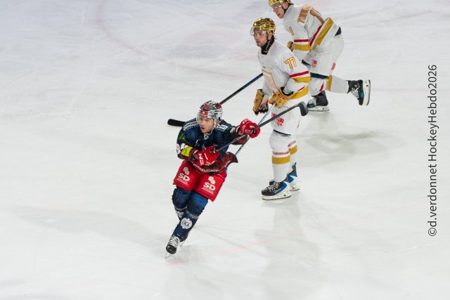 Photo hockey match Grenoble  - Nice le 16/10/2026