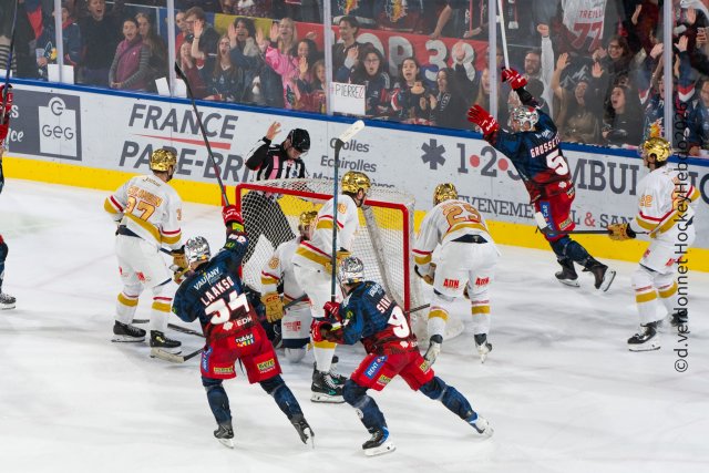 Photo hockey match Grenoble  - Nice le 16/10/2026