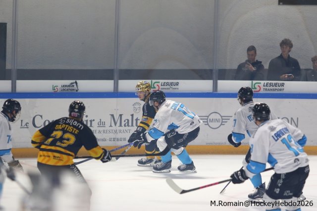 Photo hockey match Rouen - Marseille le 15/10/2026