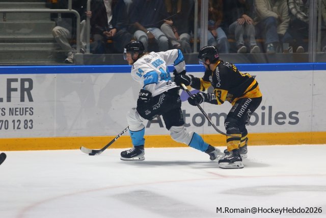 Photo hockey match Rouen - Marseille le 15/10/2026