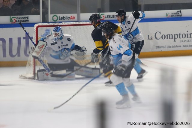 Photo hockey match Rouen - Marseille le 15/10/2026