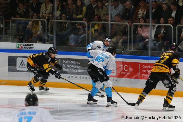 Photo hockey match Rouen - Marseille le 15/10/2026