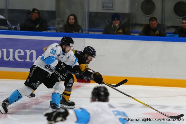 Photo hockey match Rouen - Marseille le 15/10/2026