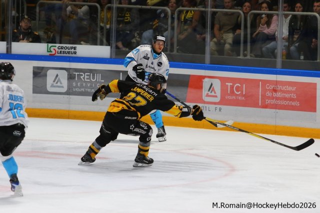Photo hockey match Rouen - Marseille le 15/10/2026