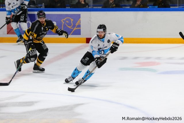 Photo hockey match Rouen - Marseille le 15/10/2026