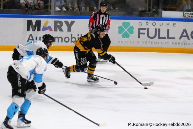 Photo hockey match Rouen - Marseille le 15/10/2026
