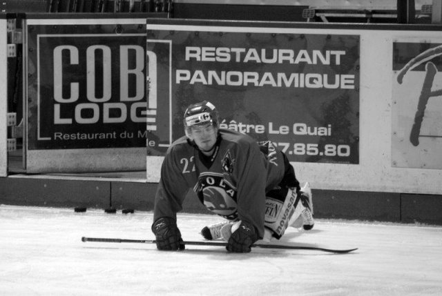 Photo hockey match Angers  - Morzine-Avoriaz le 12/12/2009