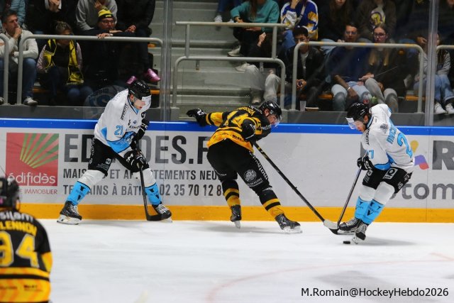 Photo hockey match Rouen - Marseille le 15/10/2026