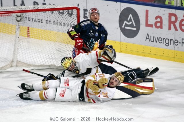 Photo hockey match Grenoble  - Nice le 16/10/2026