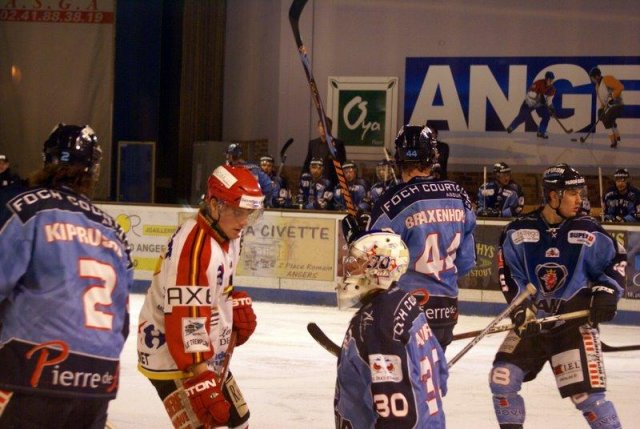 Photo hockey match Angers  - Morzine-Avoriaz le 12/12/2009