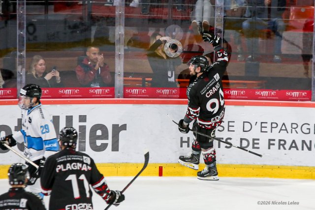Photo hockey match Amiens  - Marseille le 16/10/2026