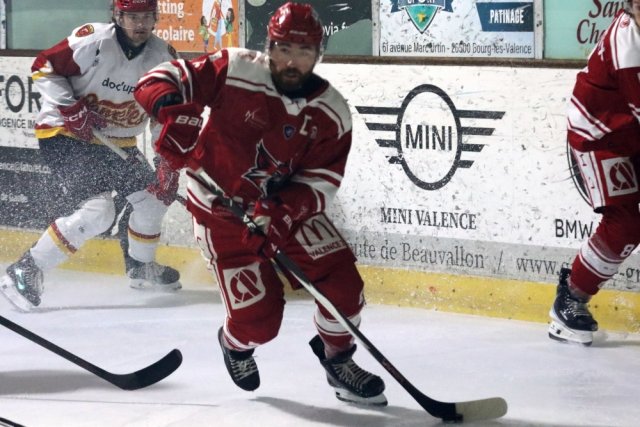 Photo hockey match Valence - Meudon le 17/10/2026