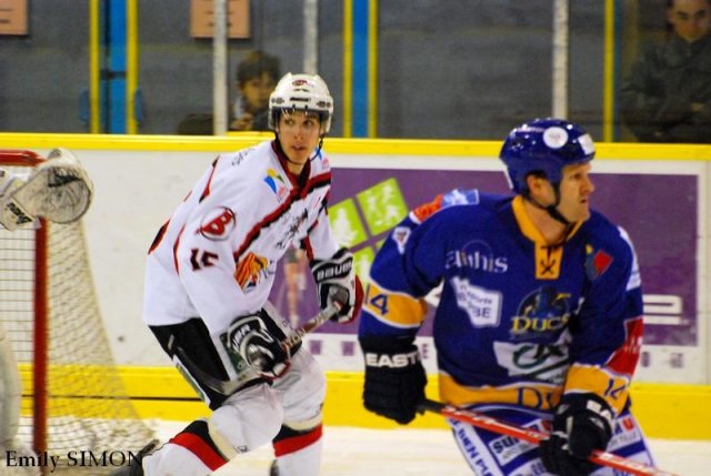 Photo hockey match Dijon  - Briançon  le 12/12/2009