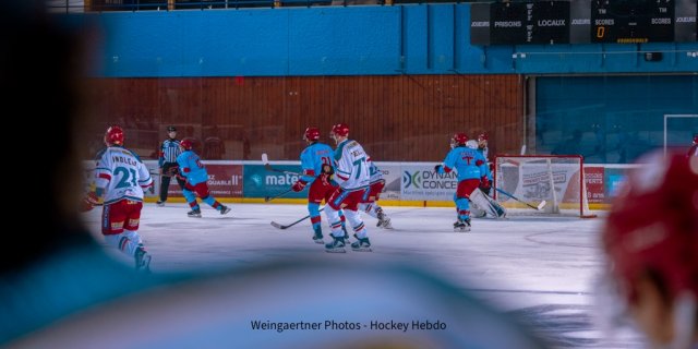 Photo hockey match Lyon - Grenoble  le 20/10/2026