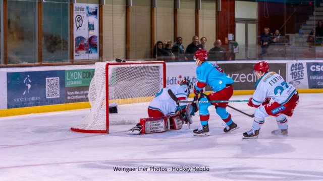Photo hockey match Lyon - Grenoble  le 20/10/2026