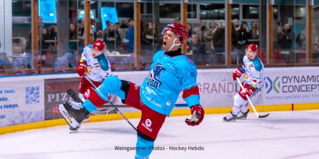 Photo hockey match Lyon - Grenoble  le 20/10/2026