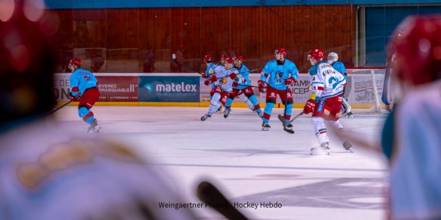 Photo hockey match Lyon - Grenoble  le 20/10/2026