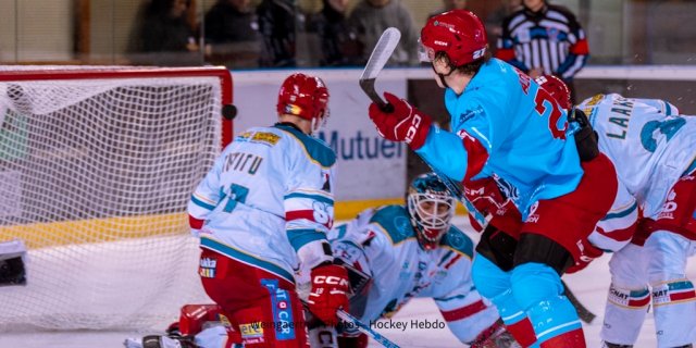 Photo hockey match Lyon - Grenoble  le 20/10/2026