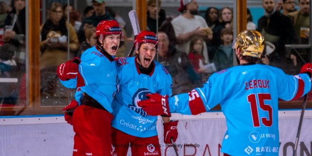 Photo hockey match Lyon - Grenoble  le 20/10/2026