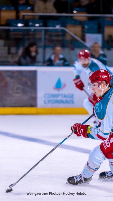 Photo hockey match Lyon - Grenoble  le 20/10/2026