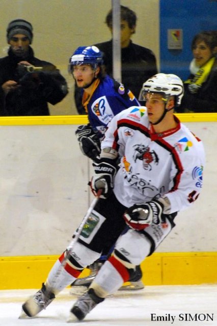 Photo hockey match Dijon  - Briançon  le 12/12/2009