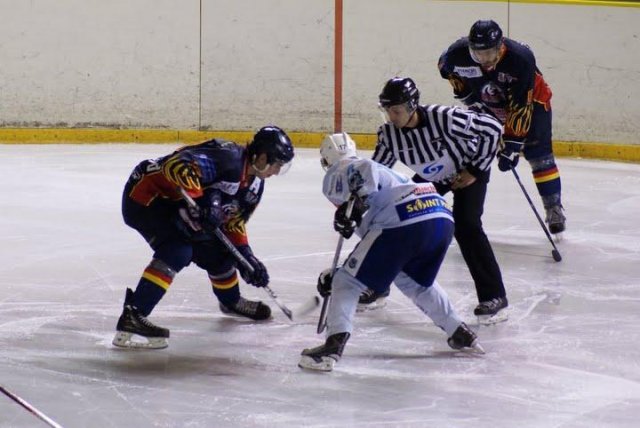 Photo hockey match Nice - Montpellier  le 12/12/2009