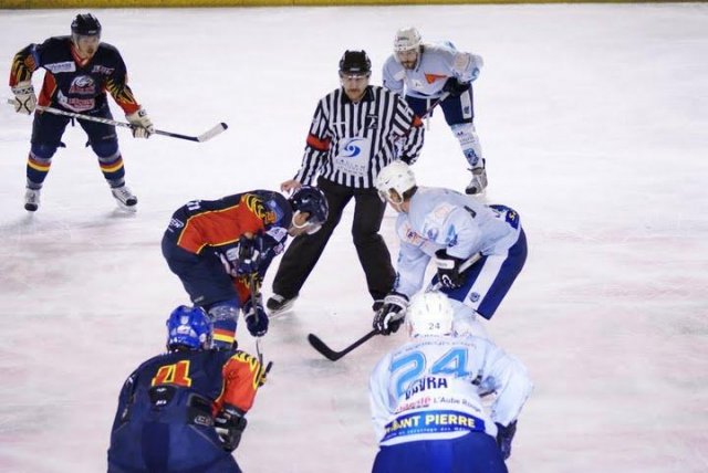 Photo hockey match Nice - Montpellier  le 12/12/2009