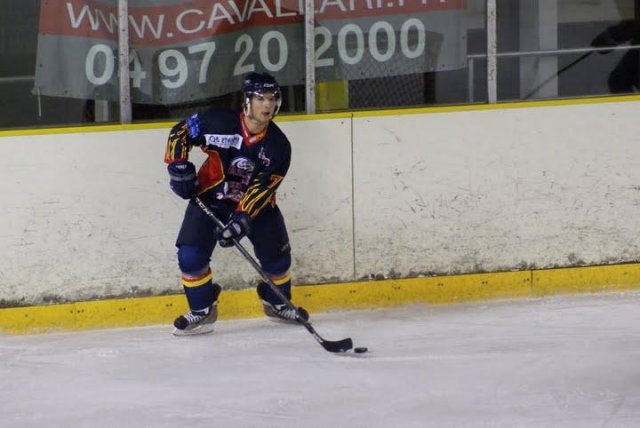 Photo hockey match Nice - Montpellier  le 12/12/2009