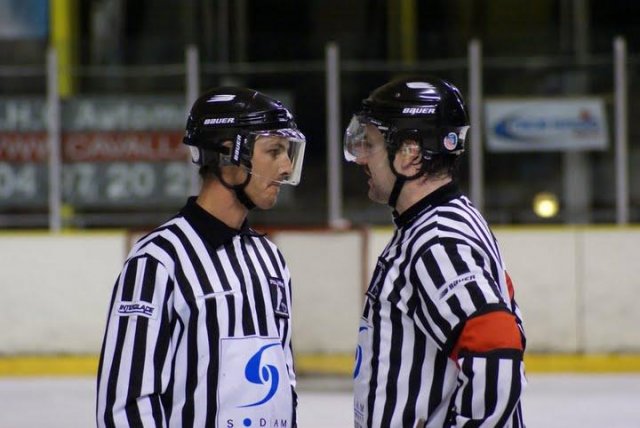 Photo hockey match Nice - Montpellier  le 12/12/2009
