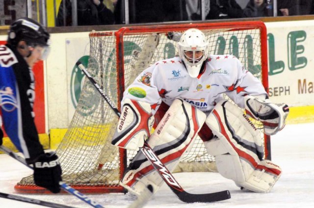 Photo hockey match Caen  - Amnéville le 19/12/2009
