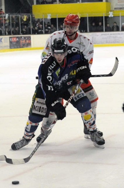 Photo hockey match Caen  - Amnéville le 19/12/2009