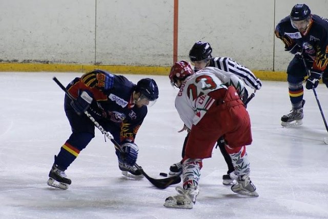 Photo hockey match Nice - Courbevoie  le 19/12/2009