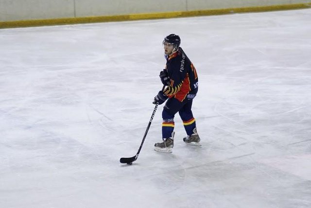 Photo hockey match Nice - Courbevoie  le 19/12/2009