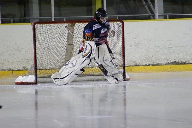 Photo hockey match Nice - Courbevoie  le 19/12/2009