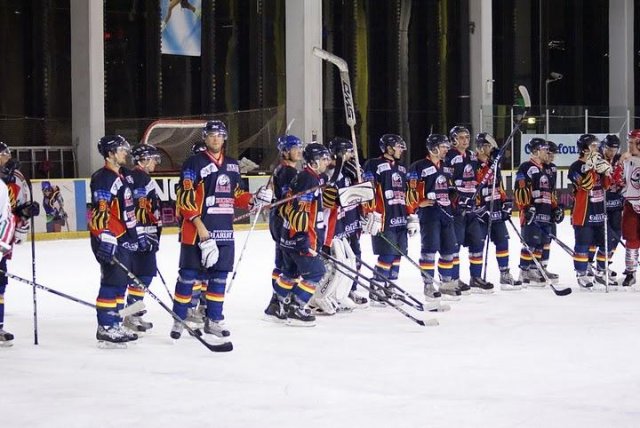 Photo hockey match Nice - Courbevoie  le 19/12/2009