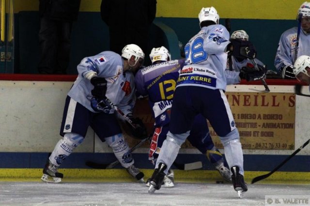 Photo hockey match Avignon - Montpellier  le 19/12/2009
