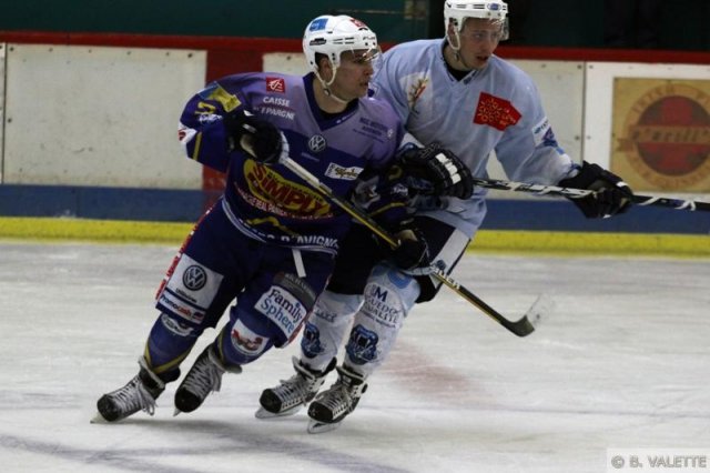 Photo hockey match Avignon - Montpellier  le 19/12/2009