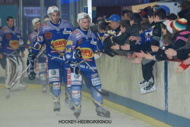 Photo hockey match Avignon - Strasbourg  le 23/12/2009