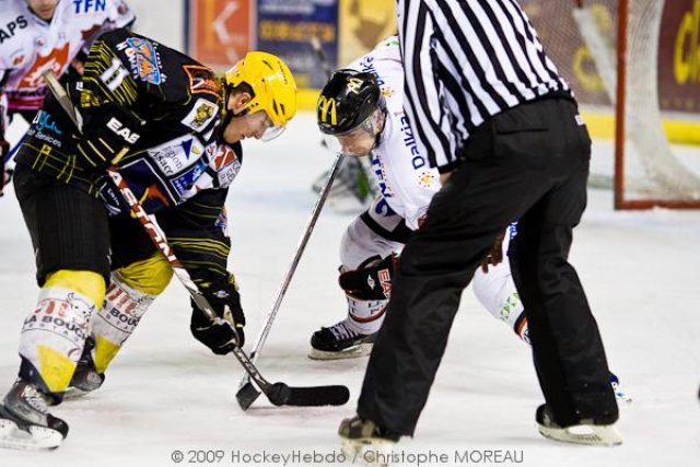 Photo hockey match Strasbourg  - Amiens  le 26/12/2009