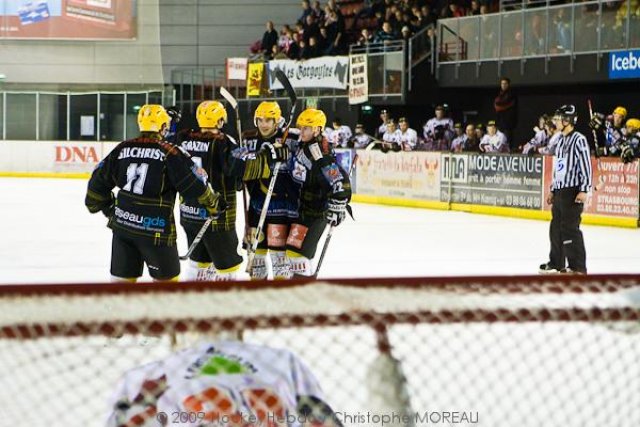 Photo hockey match Strasbourg  - Amiens  le 26/12/2009