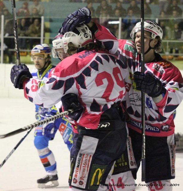 Photo hockey match Gap  - Epinal  le 26/12/2009