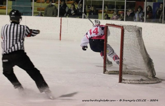 Photo hockey match Gap  - Epinal  le 26/12/2009