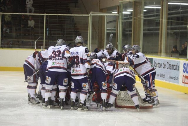 Photo hockey match Chamonix  - Grenoble  le 26/12/2009