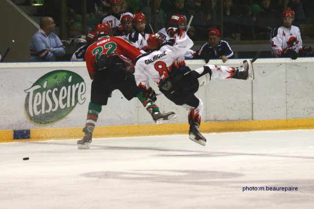 Photo hockey match Mont-Blanc - Neuilly/Marne le 29/12/2009