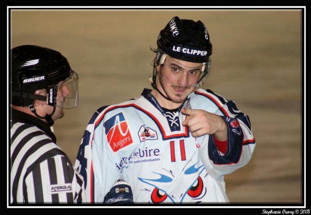 Photo hockey match Rouen - Angers  le 19/03/2008