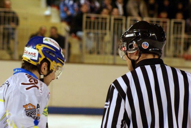 Photo hockey match Angers  - Gap  le 29/12/2009